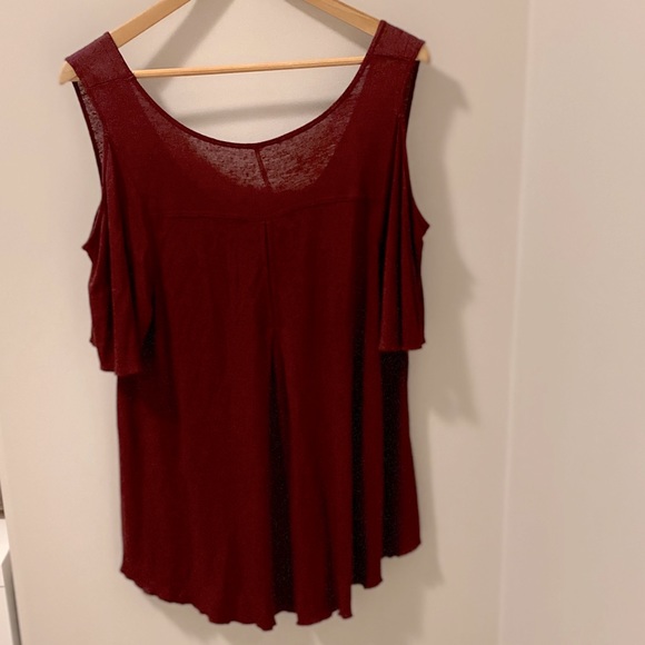 Free People Bittersweet Cold Shoulder Top - Picture 4 of 8